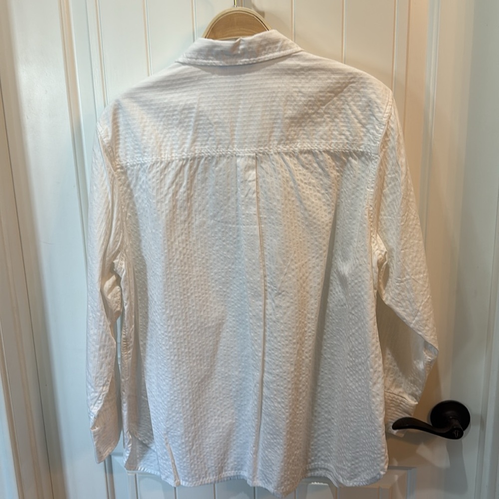 Draper James White collared shirt - Picture 4 of 8